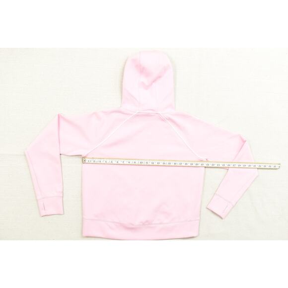 DSG Women's Pink Crush Sport Fleece 1/4 Zip Hoodie Regular Size M - Picture 3 of 8